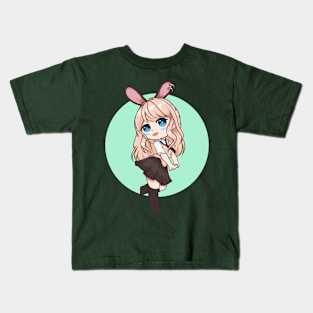 Female Bunny Kids T-Shirt